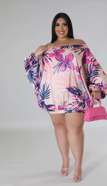 Tropical paradise dress