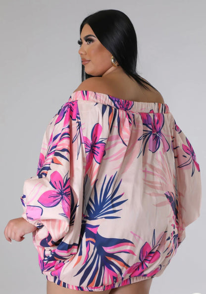 Tropical paradise dress